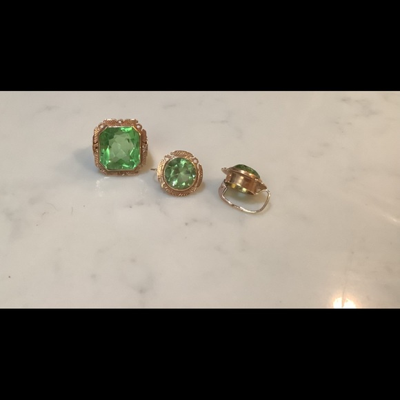 Antique Ring &Earrings Rose Gold - Picture 2 of 6